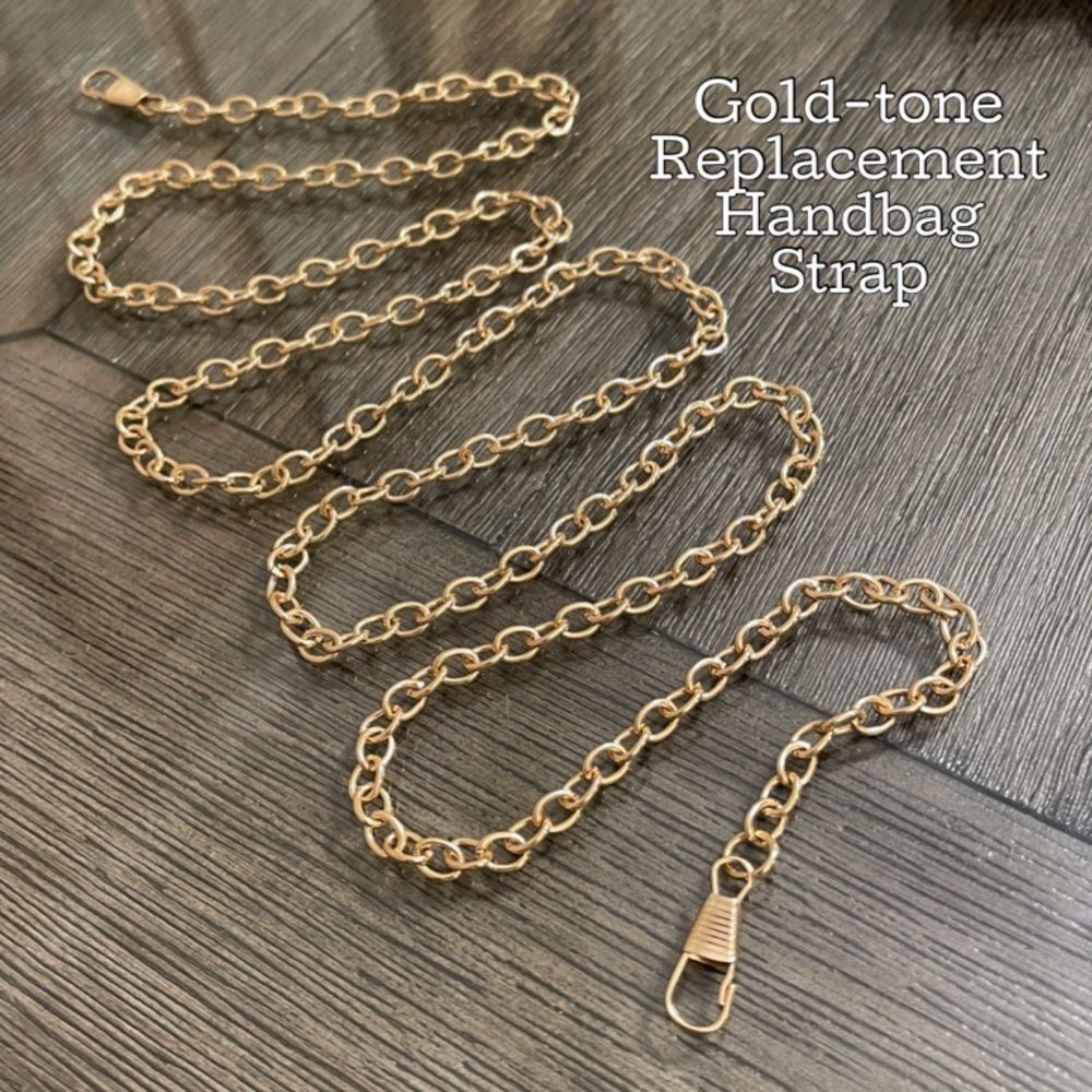Replacement Gold-tone Chain Handbag Strap - Chain